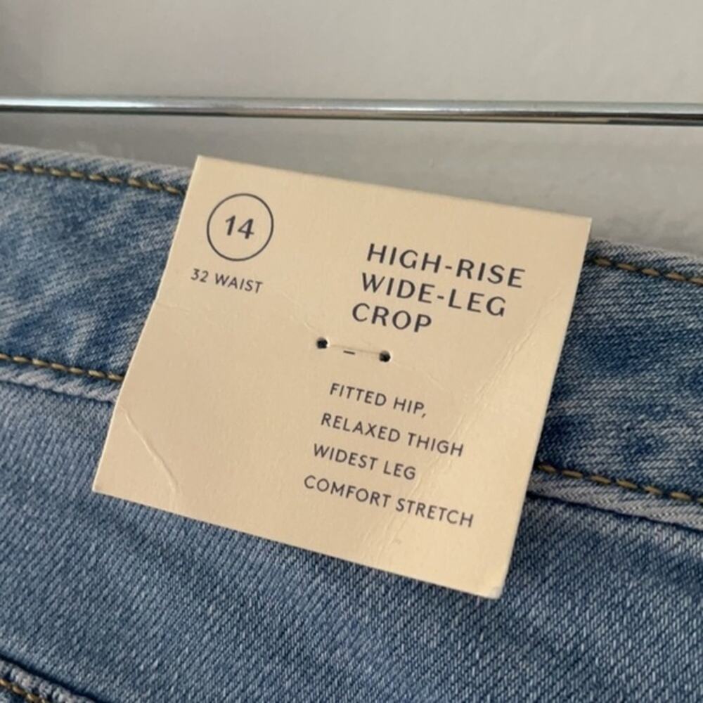 Universal Thread High Rise Wide Leg Crop size 14 - Picture 6 of 8